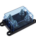 Two Way AMG Mega Fuse Holder ANM B2 Bolt On Fuse Block for one or two fuses 32V DC car protection against short circuit