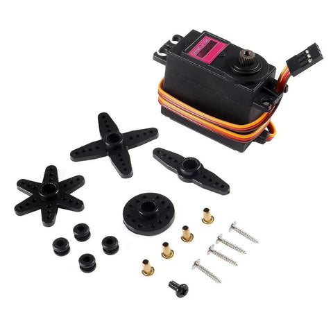 6Pcs MG996R Servo Motors With Metal Gear Beefy Torque 12kgcm At 6V and 13kgcm At 7.2V Ultra Fast 0.13s Per 60 Degrees At 6V components