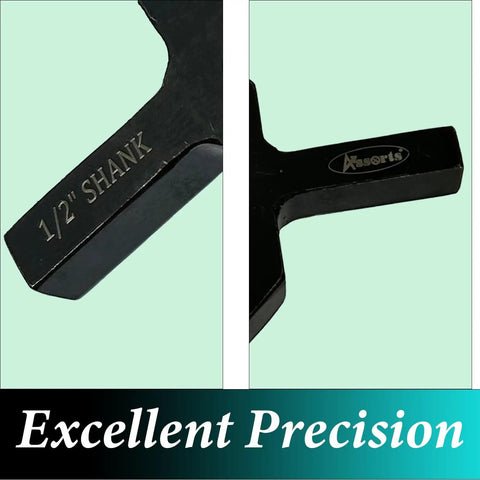 Straight Up Kickass Ball And Radius Turning Tool For Bench Top Metal Lathe Shapes Slick Curves In Brass Aluminum Steel Wood No Sweat Tuning Workshop Ready Precision Gear 1/2" shank with engraved detail