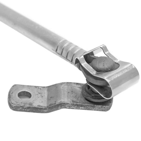 Top Quality 6 Piece Windscreen Wiper Fixing Clips In Manganese Silver For Quick Car Repair And Linkage Clamp Fixes On Most Common Vehicles To Get You Back On The Road In A Jiffy close-up of silver wiper linkage clip and metal bushing