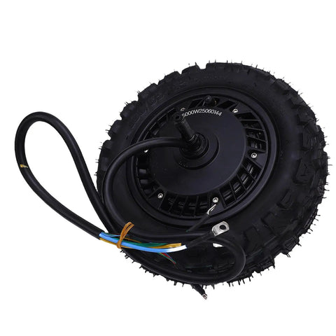 Beefy 11 Inch 5000W Brushless Hub Motor For Electric Scooters And Bikes Dual Hall Sensors IPX6 Waterproof High Power 2000 To 5000W