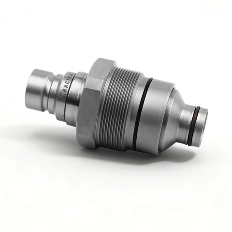 Flat Face Hydraulic Coupler Set For 48mm ISO 16028 Male And Female 7246799 Beefed Up Replacement Part For 4BD4FH