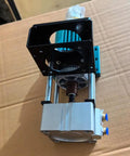 Rock Solid BT30 Pneumatic Semi Automatic Tool Changing Spindle For Heavy Duty CNC Mills Plus Engravers With Hella Fast Swap Capability And Zero Hassle Operation, showing the spindle assembly from above.