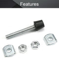 2 Pack Vertical Toggle Clamps 500 Lb Holding Capacity Quick Release Hard As Nails Workhorse Built Tough For Woodworking Jigs with hardware components.