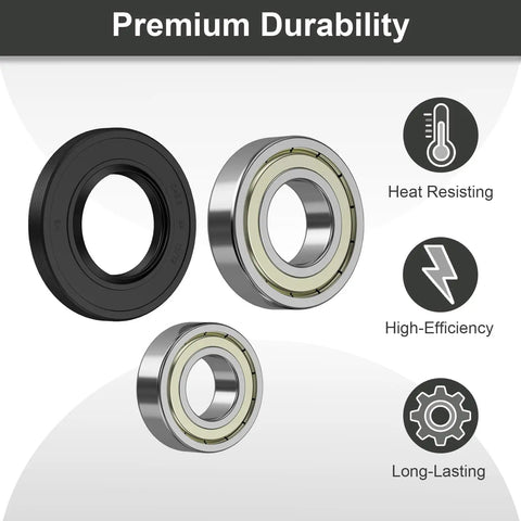 Kick That Grinding Noise With Heavy Duty Washer Drum Bearing And Seal Kit For Samsung Dc62 00156A Pro Diy Home Repair Brings Quiet Smooth Sailing Back consisting of heat-resistant bearings and seals.
