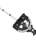 Killer Precision Miter Gauge For Table Saw Dials In Tight Cuts Adjustable 0 To 70 Angle Lock with cushioned handle.