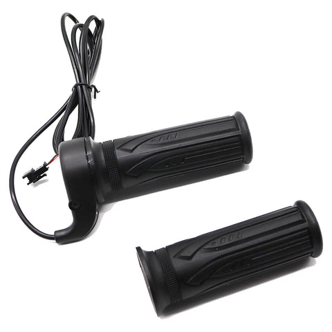 20X Full Twist Throttle For Electric Bikes And Scooters, Right Hand Grip Throttle, 24V To 72V Compatible, 180cm Wire, Fits 22.5mm Handlebars, Easy Install, Smooth Acceleration For E-Bikes And Folding E-Bikes
