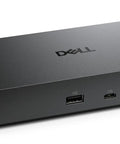 Thunderbolt 5 Docking Station Featuring Beast Mode 300W Power Delivery and Zero Lag Sync for Power Users, black with ports.