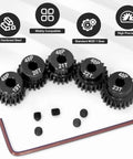 OGRC 48DP Pinion Gear Set 19T 20T 21T 22T 23T One Eighth Inch Shaft Three Point One Seven Five Millimeter For Brushless RC Cars