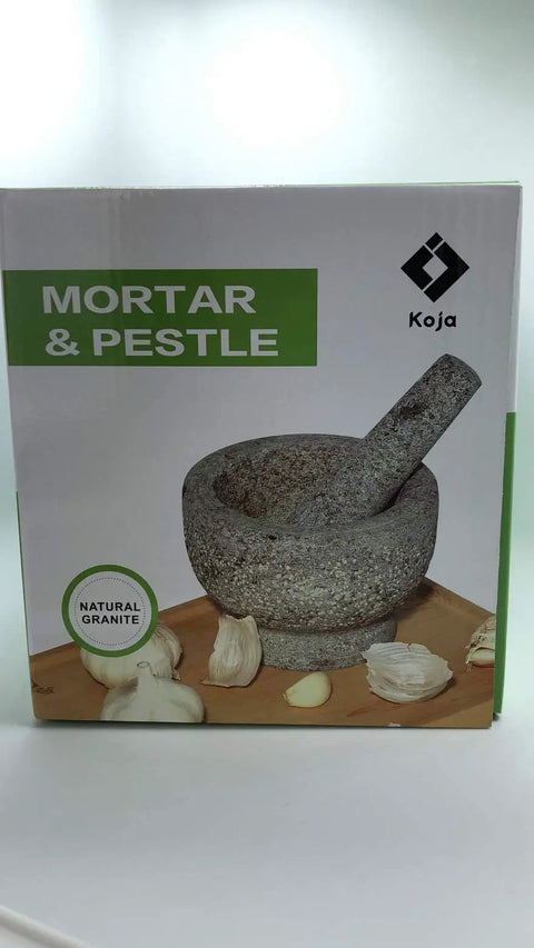Heavy Granite Mortar And Pestle Set 2 Cup Capacity For Spices Herbs Seasonings Pastes Pesto And Guacamole Natural Stone Molcajete Bowl