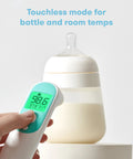 3 In 1 Infrared Thermometer For Ear Forehead And No Contact Temperature Readings, Fast Accurate Fever Checker For Babies Kids Toddlers And Adults, Instant Read, Gentle On Skin, Family Health Must Have; touchless bottle temp read