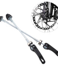 Pair Of Quick Release Bike Skewers QR For MTB And Road Bikes Front 150mm And Rear 190mm Clip Bolt Lever Axle Set Hollow Axle