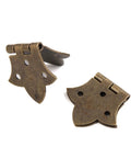 Antique Bronze Butterfly Hinges 4 Pack For Small Cabinets And Jewelry Boxes, DIY Friendly Vintage Hardware front view