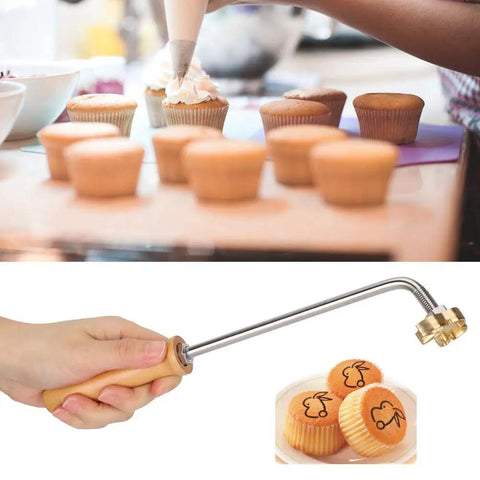 Top Shelf Molding Machine For Smooth Wood Bread And Leather Stamping With Zero Sweat And A Super Handy Safe Design for cake decorating.