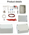 Components of DIY Ham Radio Balun Kit With Adjustable 1 To 1 1 To 4 1 To 9 Ratios For Amateur Radio; includes box and parts