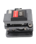 Saluaqi Automatic Optical Fiber Cleaver Machine With Tungsten Steel Cutting Head. Compact design for precise cable splicing.