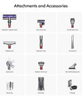 Attachments and accessories for V11 Extra Cordless Vacuum Cleaner With Up To 60 Minutes Run Time, 60 Percent More Suction