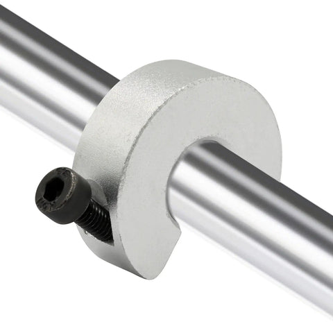 4 Pack SBR12 Linear Rail Shaft Stop Collars Bore 12mm Aluminum Anodized For Precise Alignment And Dope Quick Clamp Mounts Built For CNC And Robotic Projects on 12mm rail