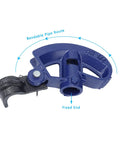 Manual Carbon Steel Pipe Bender High Precision Tool for Bending Electric Wires showing bendable route and fixed end detail.