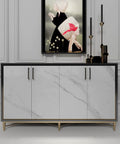 Cabinet with Marble Contact Paper For Countertops And Cabinets Waterproof Peel And Stick Vinyl Wrap Glossy Marble Wallpaper