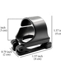 2 Pack Snorkel Keeper Clip Retainer For Snorkels And Masks Universal Plastic Clip With Quick Release Replacement Accessory