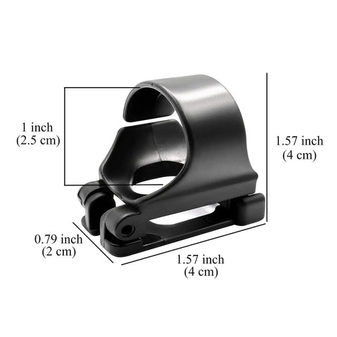 2 Pack Snorkel Keeper Clip Retainer For Snorkels And Masks Universal Plastic Clip With Quick Release Replacement Accessory