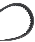 Genuine 14320-Z0H-010 Camshaft Pulley Gear And Timing Belt Kit Fits Honda GX25 4-Stroke Brushcutter Parts close-up black toothed belt