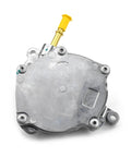 Heavy Duty Brake Booster Vacuum Pump Built Tough For Sweet Stopping Power And Rock Solid Reliability Compatible With Toyota Camry Rav4 Avalon 2.5L Engines 2018 2023 showing metal housing with connection port.