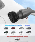 Level 2 EV Charger 24 Amp 240 Volt With 25 Foot Cable For Home Garage NEMA 14 30P Plug J1772 Non Tesla EV Compatible