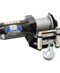 2000 Pound 12 Volt ATV Winch With Low Amp Permanent Magnet Motor, 153 To 1 Gear Ratio, Pull And Turn Freespool Clutch