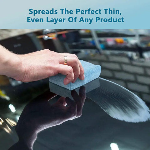 Premium Microfiber Applicator Pads For Auto Detailing Soft Scratch Free Sponges For Wax Polish Sealant Application Car Wash Pads And Cleaning Pads Ultra Absorbent And Versatile For DIY Detailing