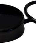 Front view of Tethered Capless Gas Cap Dirt Water Dust Cover With Fuel Funnel Bundle For Chevy GMC Buick Cadillac 2.375 Inch Inner Diameter Black
