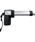 Deltadrive Linear Actuator Motor Model 1.28.000.131.30 Replacement Kit for Lift Chair and Power Recliner with black PA housing and silver aluminum