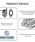 Product details of Predator 212 Exhaust Muffler Gasket Kit for 212cc Non Hemi Carb Exhaust Pipe Mounting Hardware Set with images
