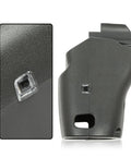 Side view of G-PLUS gray two-piece steering column cover for Toyota 4Runner 1990–1995, upper and lower.
