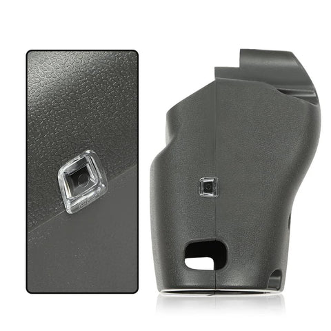 Side view of G-PLUS gray two-piece steering column cover for Toyota 4Runner 1990–1995, upper and lower.