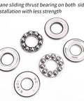 Thrust bearings with visible ball bearings for Heavy Duty Bike Headset Cup And Bottom Bracket Press Install Tool