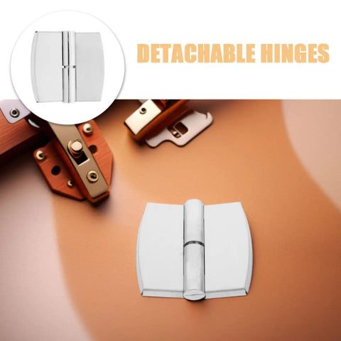 Detachable Self-Closing Stainless Steel Beefy Heavy Duty Door Hinge For Public Restrooms