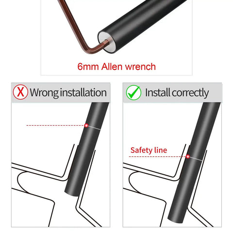 Cable-Less Hydraulic Dropper Seatpost With 27.2mm, 30.9mm And 31.6mm Diameters And 100mm, 125mm, Or 150mm Travel For MTB, E-Bike, And Road Bikes installation guide