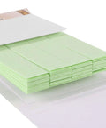 Pack of green pH test strips for water, food, pool, and aquarium 80in1 pro grade lab indicator paper kit with color chart.
