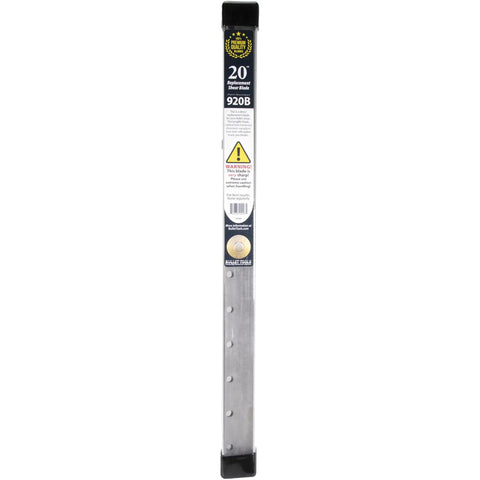 20 Inch Magnum Shear Blade Replacement For Flooring And Siding Tools, Premium Heavy Duty Steel, Durable 920B package front view