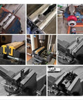 Beefy Heavy Duty Milling Steel Vise Hard Jaw Replacement Plates For 4 Inch 5 Inch 6 Inch 8 Inch Vises Installation Included Expands Clamp Range For Pipes And Cylinders Protects Workpieces From Bumps And Scratches, steel vise jaws for clamping pipe
