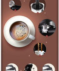 Dual Boiler Espresso Coffee Machine With 20 Bar High Pressure Pump And Double Pumps, Two Flavor Options brewing coffee