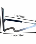 2 Pack Lid Piston Shock Gas Struts For Deck Box Hinges Replacement Parts, Slow Close Safety For Heavy Lids, Easy Install arms