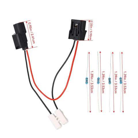VCM Muzzler Harness Disable Kit Plug And Play With Resistors For Premature Catalytic Converter Failure ABS Safe Design