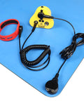 4 In 1 ESD Grounding Kit With Anti Static Wrist Strap ESD Plug Screw Stud And 10 Ft Grounding Cord With 2 Banana Jacks