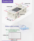 Four Wire Stepper Motor Controller With Large LCD Display For Industrial Automation, 8.6x4.5x2.8cm, ribbon cable included