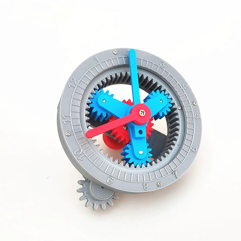 Planetary Gear Model Demonstration Kit For Physics Experiments And Classrooms, 3D Printed PLA Plastic Educational Tool, top view