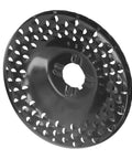 Rock Solid Spike Grinding Disc Multi Hole Shaping Wheel For Angle Grinder, 65Mn steel, ideal for wood carving and rough surfacing.