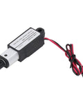 Smash Through Any Job With This 12V Linear Actuator And Aluminum ABS Build For Heavy Duty Automation In Farm Gear And Cabinet Doors Featuring End Switch, close-up view with wires.